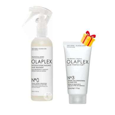 OLAPLEX N0 SOIN REPARATEUR ET FORTIFIANT INTENSE POUR LES CHEVEUX 155 ML+ N3 REPARATEUR 30ML OFFERTS 