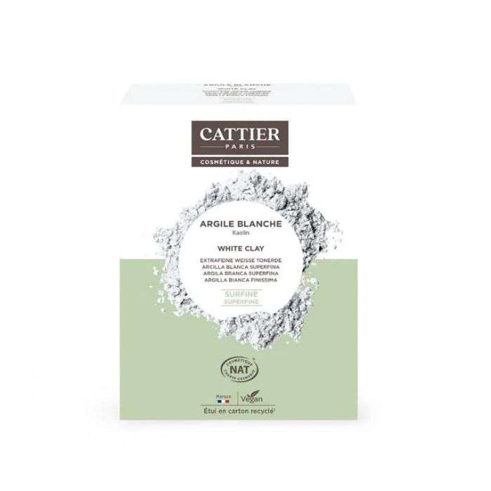 CATTIER ARGILE BLANCHE SURFINE 200 G EN POUDRE