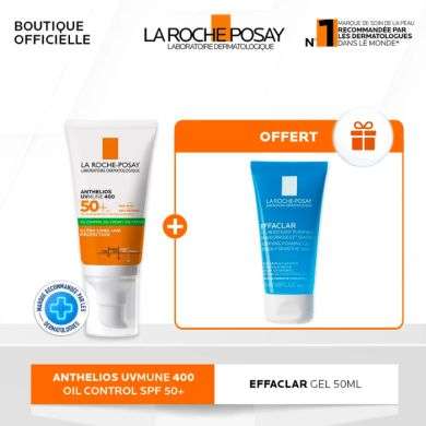 LA ROCHE POSAY ANTHELIOS UVMUNE400 OIL CONTROL INVISIBLE SPF50+ 50ML 