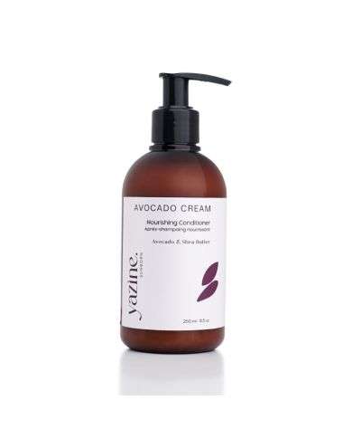 YAZINEAVOCADO CREAM  APRES SHAMPOING NOURISSANT AVOCAT ET BEURRE DE KARITE 250 ML 