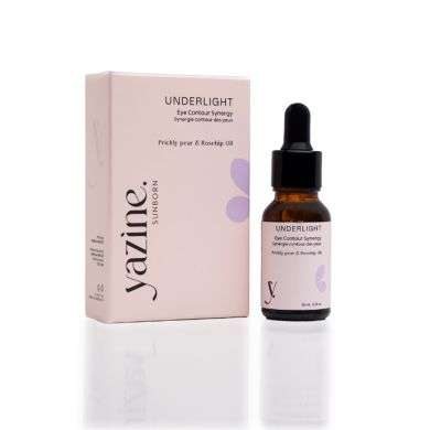 YAZINE SUNBORN UNDERLIGHT SYNERGIE CONTOUR DES YEUX À L’HUILE DE FIGUE DE BARBARIE ET DE CYNORRHODON 15 ML