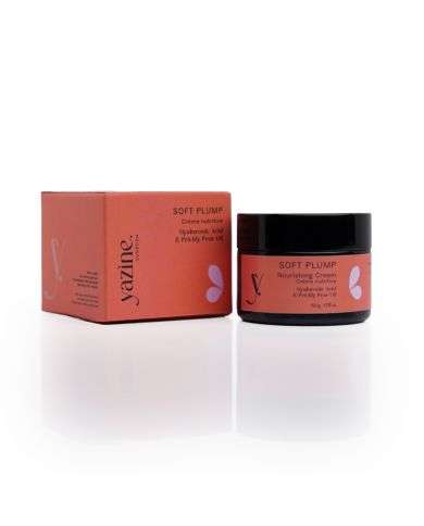 YAZINE SUNBORN CREME NUTRITIVE A L ACIDE HYALURONIQUE ET A L HUILE DE POIRE PRICHLY 50 G