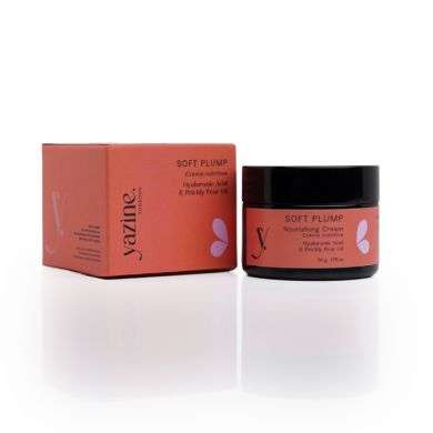 YAZINE SUNBORN CREME NUTRITIVE POUR LES MAINS A L ACIDE HYALURONIQUE ET A L HUILE DE POIRE PRICHLY 50 G