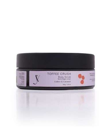 YAZINE TOFFEE CRUSH GOMMAGE CORPS AU CAFE ET CARAMEL 150 G