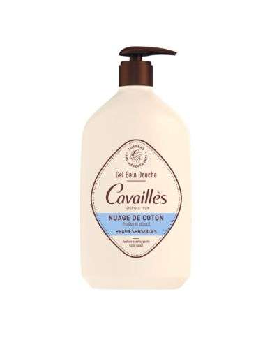 ROGE CAVAILLES GEL BAIN ET DOUCHE NUAGE DE COTON PEAUX SENSIBLES 1 L