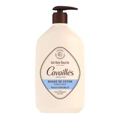 ROGE CAVAILLES GEL BAIN ET DOUCHE NUAGE DE COTON PEAUX SENSIBLES 1 L