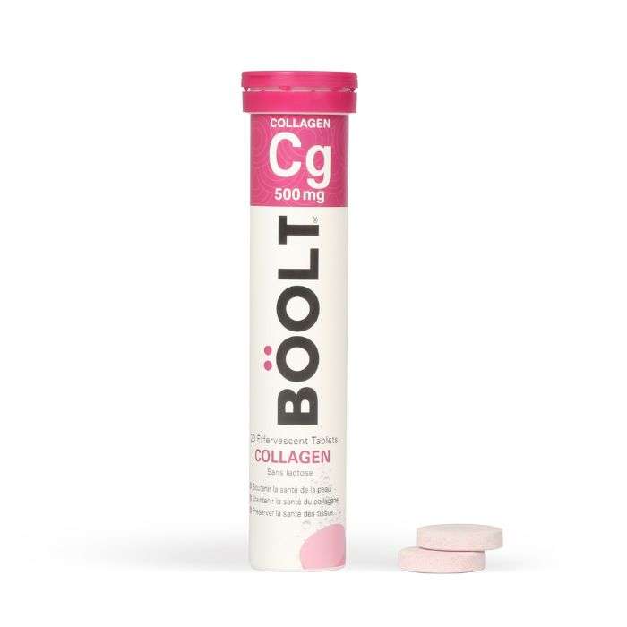 BOOLT COLLAGEN CG 500MG 20 EFFERVESCENT TABLETS