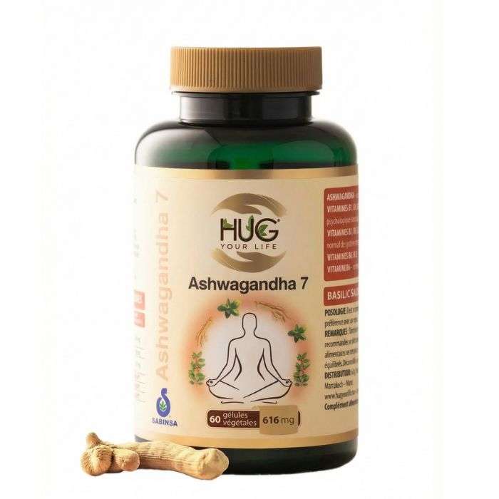 HUG ASHWAGANDHA7 616MG 60 GELULES