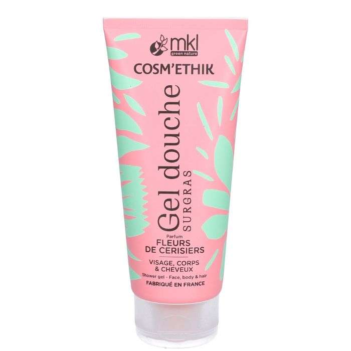 MKL COSMETHIK GEL DOUCHE SURGRAS PARFUM FLEURS DE CERISIERS 200 ML