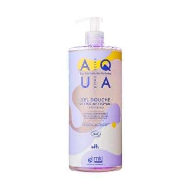 MKL AQUA DERMO SOINS GEL DOUCHE DERMO NETTOYANT BIO 1 L