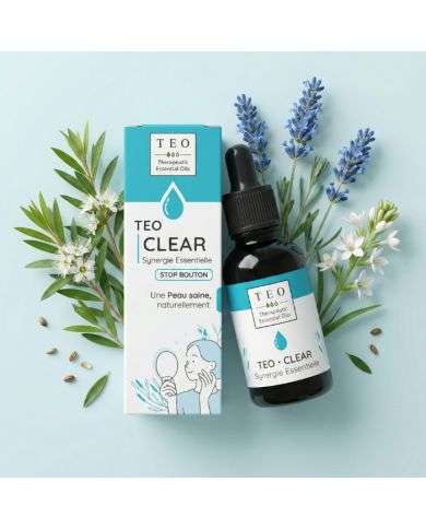TEO-CLEAR® - BOUTONS D’ACNÉ - SYNERGIE ESSENTIELLE - 10ML