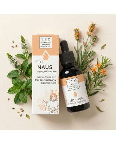 TEO-NAUS® - NAUSÉE ET MAL DES TRANSPORTS - SYNERGIE ESSENTIELLE - 10ML