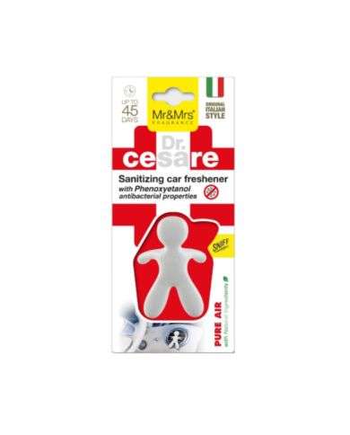 MR AND MRS FRAGRANCE DR CESARE AIR PURE DESODORISANT POUR VOITURE
