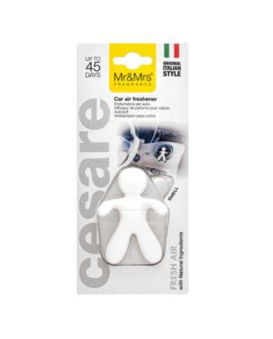 MR AND MRS FRAGRANCE CESAR DESODORISANT POUR VOITURE FRESH AIR