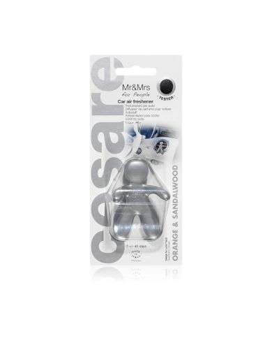 MR AND MRS FRAGRANCE DR CESARE DESODORISANT POUR VOITURE ORANGE ET SANTAL