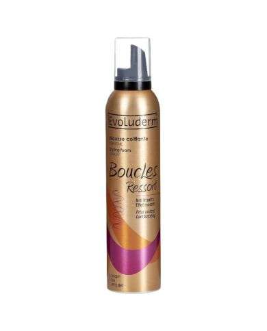 EVOLUDERM MOUSSE COIFFANTE BOUCLES RESSORT 250 ML