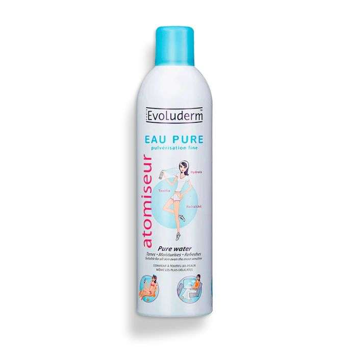 EVOLUDERM ATOMISEUR EAU PURE 400ML