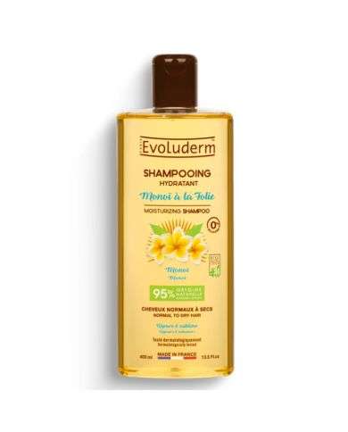 EVOLUDERM SHAMPOOING HYDRATANT MONOI A LA FOLIE 400 ML