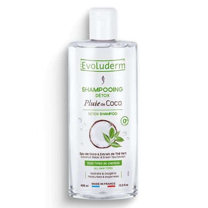 EVOLUTION SHAMPOOING DETOX PLUIE DE COCO 400 ML