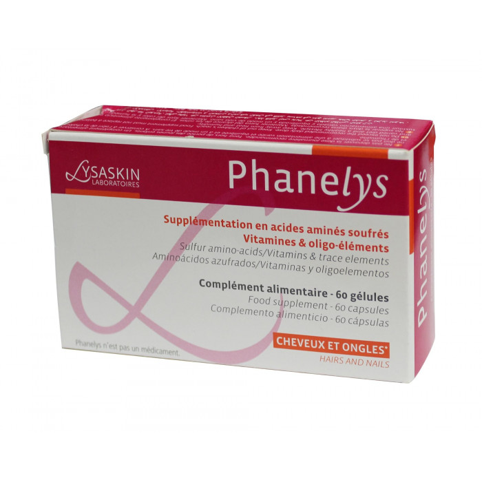 PHANElys complément alimentaire pour les cheveux et les ongles