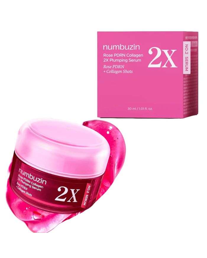 NUMBUZIN ROSE PDRN COLLAGEN 2X PLIMPING SERUM COLLAGEN SHOTS 30 ML