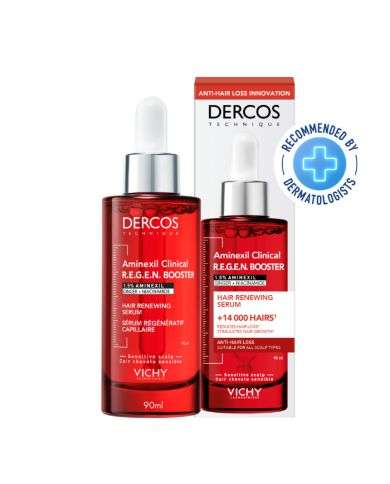 VICHY DERCOS AMINEXIL CLINICAL REGEN BOOSTER SERUM REGENERATIF CAPILLAIRE 90 ML