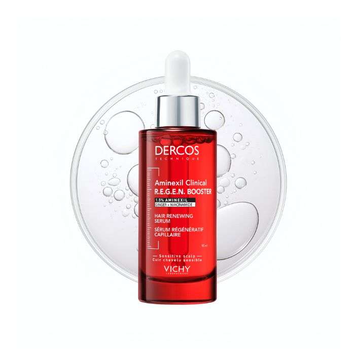 VICHY DERCOS AMINEXIL CLINICAL REGEN BOOSTER SERUM REGENERATIF CAPILLAIRE 90 ML