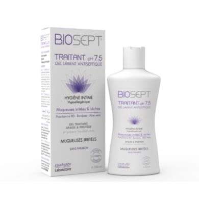 BIOSEPT TRAITANT GEL LAVANT ANTISEPTIQUE PH 7.5 200ML