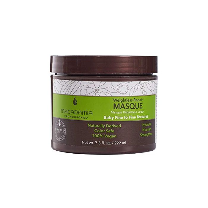 MACADAMIA Masque hydratant léger Weightless Moisture
