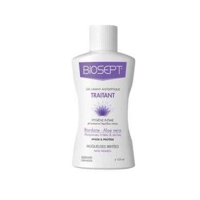 BIOSEPT TRAITANT GEL LAVANT ANTISEPTIQUE 120ML