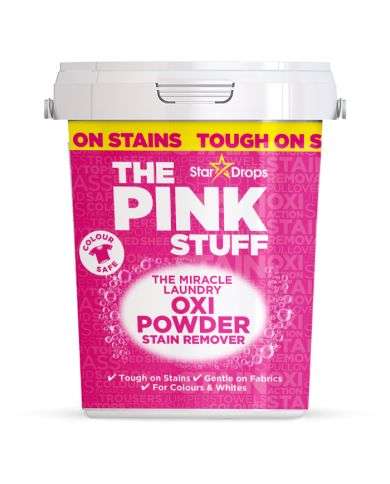 THE PINK STUFF POUDRE OXI MIRACLE POUR LINGE COULEURS 1KG