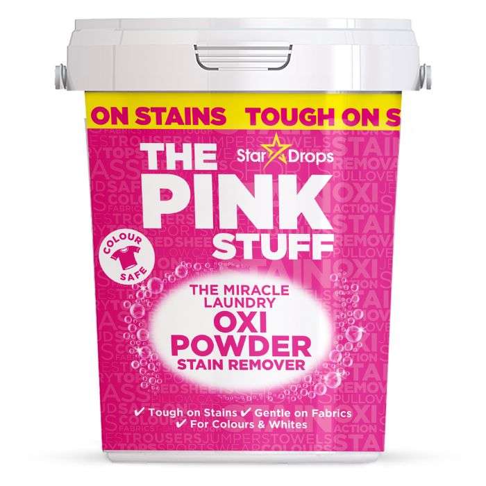 THE PINK STUFF POUDRE OXI MIRACLE POUR LINGE COULEURS 1KG