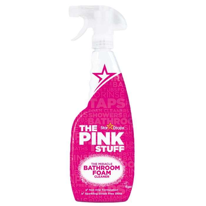 THE PINK STUFF LA MOUSSE NETTOYANTE MIRACLE POUR LA SALLE DE BAIN 750 ML