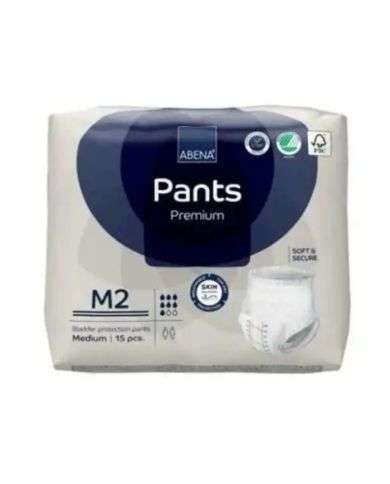ABENA PANTS PREMIUM M2 MEDIUM 15 PIECES