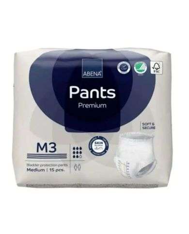 ABENA PANTS PREMIUM M3 MEDIUM 15 PIECES