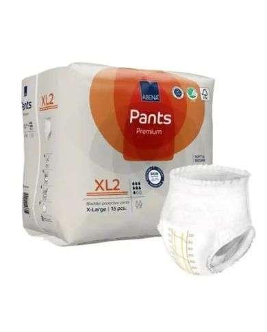 ABENA PANTS PREMIUM X LARGE XL 2 16 PIECES