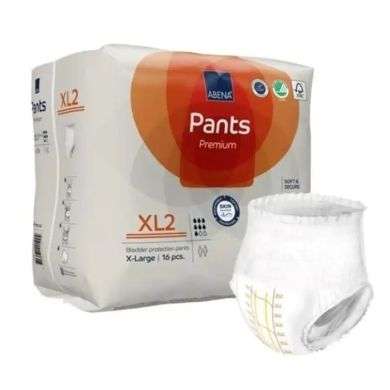 ABENA PANTS PREMIUM X LARGE XL 2 16 PIECES