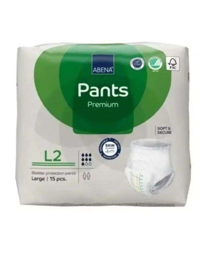 ABENA PANTS PREMIUM LARGE L2 15 PIECES