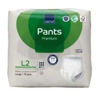 ABENA PANTS PREMIUM LARGE L2 15 PIECES