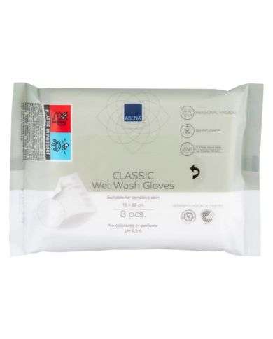 AVENA CLASSIC WET WASH GLOVES 8 PIECES