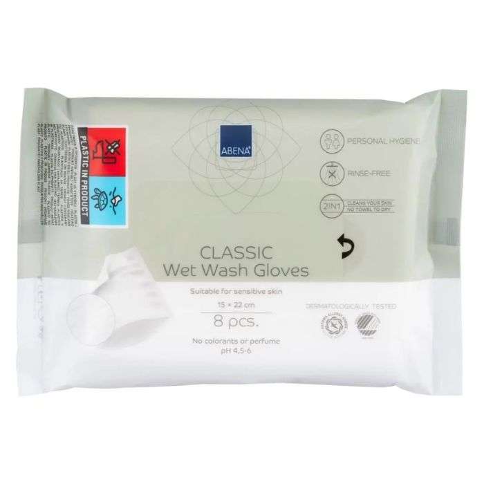AVENA CLASSIC WET WASH GLOVES 8 PIECES