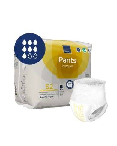 ABENA PANTS PREMIUM S2 16 PIECES