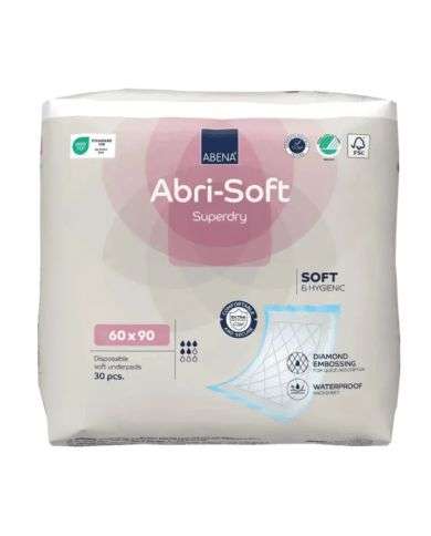 ABENA ABRI SOFT SUPERDRY SOFT 60X90 30 PIECES
