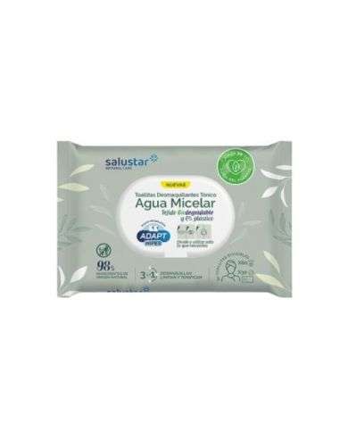 SALUSTAR LINGETTES DEMAQUILLANTE EAU MICELLAIRE 30 PIECES