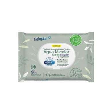 SALUSTAR LINGETTES DEMAQUILLANTE EAU MICELLAIRE 30 PIECES