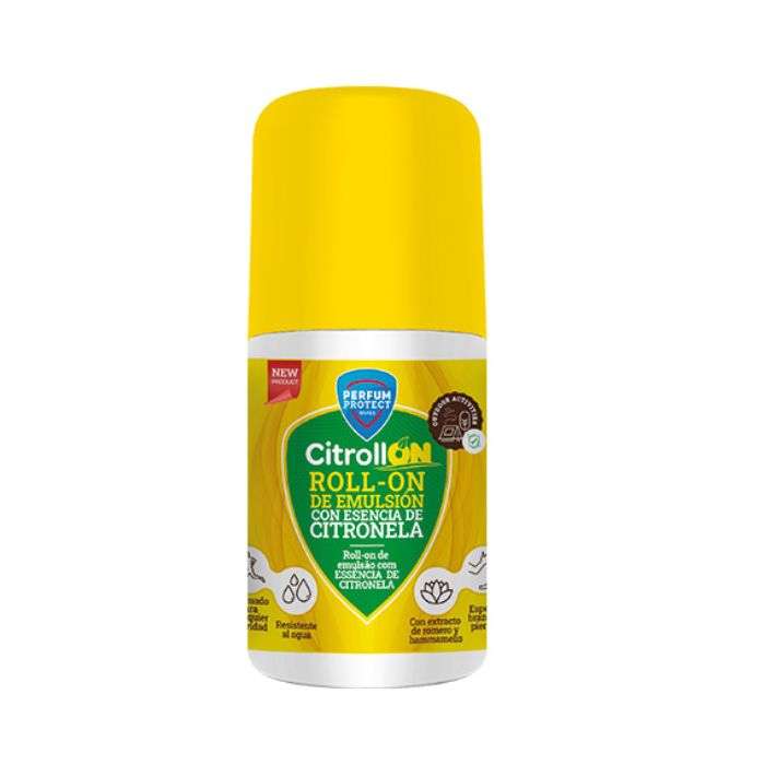 PERFUM PROTECT CITROLLON ROLL ON A LA CITRONNELLE 75 ML REPULSIF ANTI MOUSTIQUES APAISANT