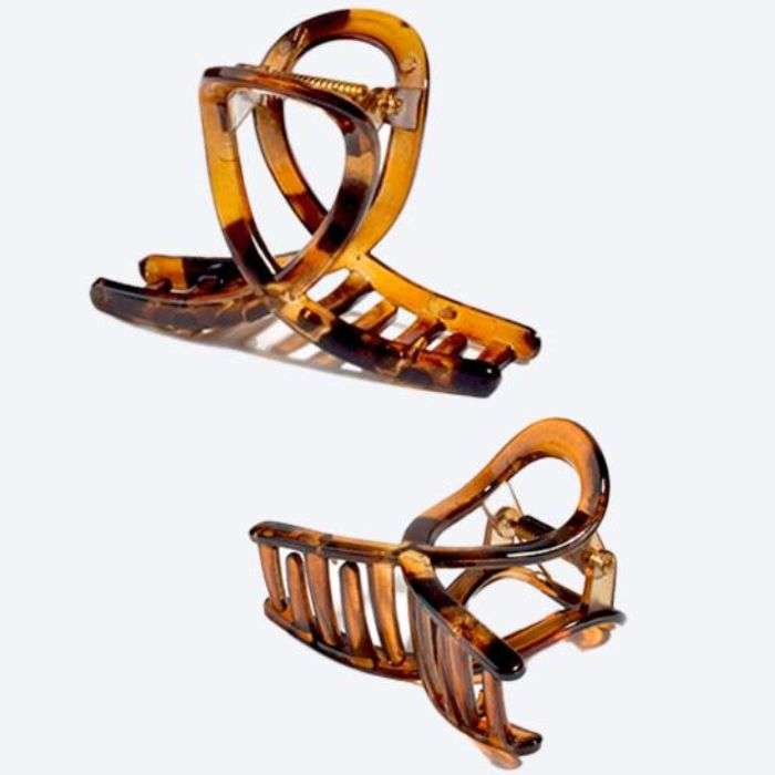 BETER PINCE A CHEVEUX 8 CM FORME COQUILLE