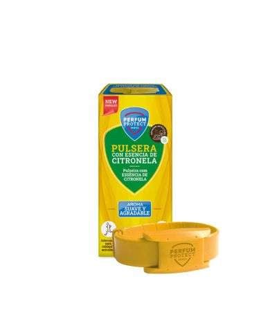 PERFUM PROTECT BRACELET ANTI-MOUSTIQUES À LA CITRONNELLE