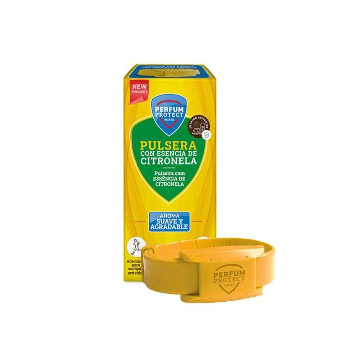 PERFUM PROTECT BRACELET ANTI-MOUSTIQUES À LA CITRONNELLE