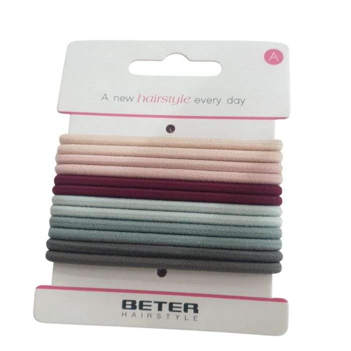 BETER ELASTIQUE CHEVEUX PACK DE 12 REF 19215
